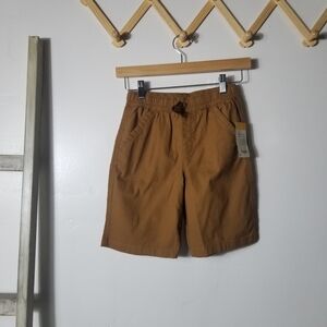 NWT 365 KIDS BY GARANIMALS BOY'S BROWN SHORTS SIZE 10